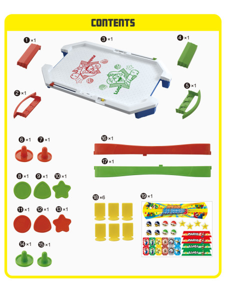 SM7361,Joc Super Mario - Air Hockey