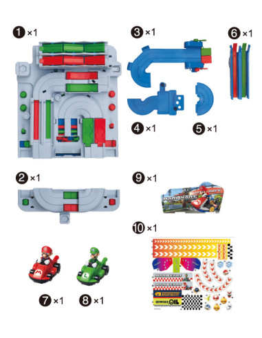 SM7390,Joc Super Mario - Kart Racing Deluxe