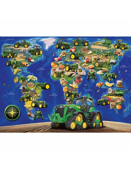 RVSPC12984,Puzzle Harta John Deere 300 Piese