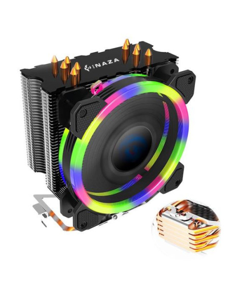 POLAR5,Cooler procesor Inaza Polar 5 iluminare RGB