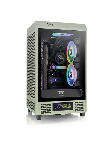 CA-1X9-00SEWN-00,Carcasa Thermaltake The Tower 200 Matcha Green