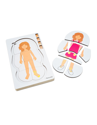 Vin761583,Puzzle multistrat anatomie fata, 28 de piese