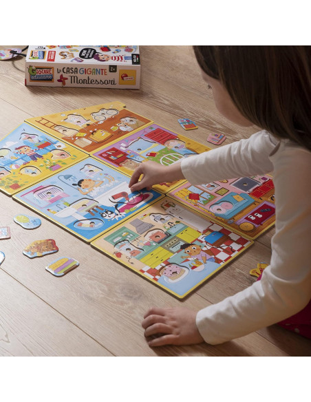 L85644,Joc Montessori - Casuta mea ordonata