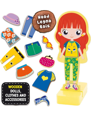 L98361,Joc magnetic Montessori - Parada modei