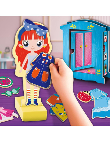 L98361,Joc magnetic Montessori - Parada modei