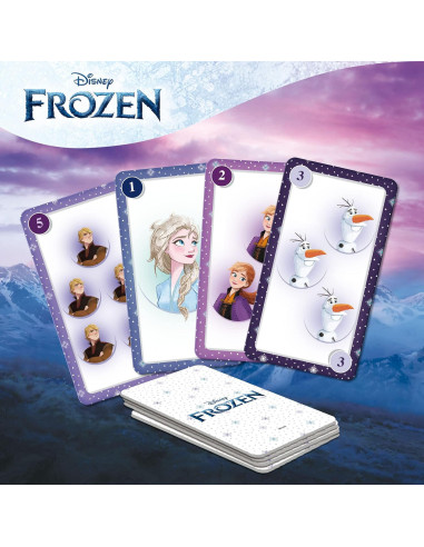 L92109,Joc de carti 2 in 1 - Frozen