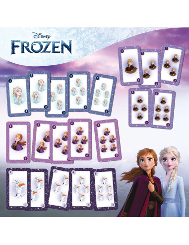 L92109,Joc de carti 2 in 1 - Frozen