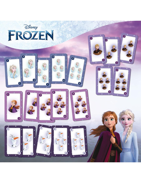 L92109,Joc de carti 2 in 1 - Frozen