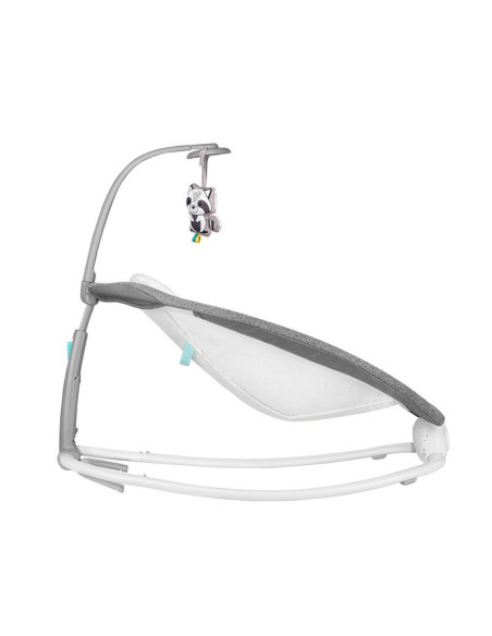 BN-LO-PASCAL_GREY_SCANDI,Fotoliu balansoar, Lionelo, Cu vibratii, Pascal Scandi, Cu 12 melodii linistitoare, Pliabil, 80x49 cm, 