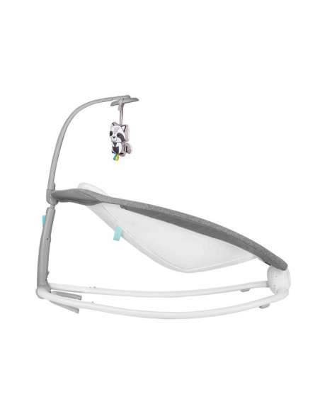 BN-LO-PASCAL_GREY_SCANDI,Fotoliu balansoar, Lionelo, Cu vibratii, Pascal Scandi, Cu 12 melodii linistitoare, Pliabil, 80x49 cm, 