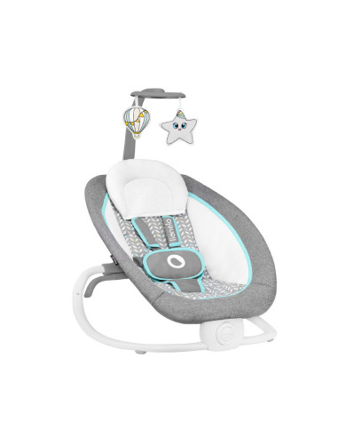 BN-LO-PASCAL_GREY_SCANDI,Fotoliu balansoar, Lionelo, Cu vibratii, Pascal Scandi, Cu 12 melodii linistitoare, Pliabil, 80x49 cm, 