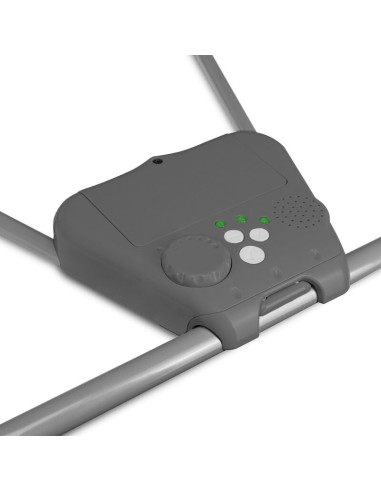 BN-LO-OTTO_COZY_GREY,Fotoliu balansoar, Lionelo, Otto Cozy, Cu melodii, Cu 5 viteze de balansare, Cu temporizator, 57x55 cm, Gri