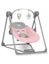 BN-LO-OTTO_PINK_BABY,Fotoliu balansoar, Lionelo, Otto Cozy, Cu melodii, Cu 5 viteze de balansare, Cu temporizator, 57x55 cm, Roz