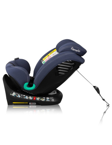 BN-LO-BASTIAAN_ONE_I-SIZE_BLUE_NAVY,Scaun auto, Lionelo, Bastiaan One i-Size, 4 in 1, Protectie laterala, Cu spatar inclinabil i