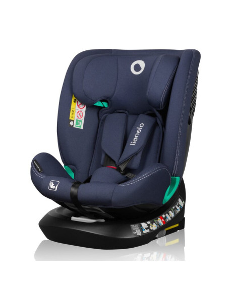 BN-LO-BASTIAAN_ONE_I-SIZE_BLUE_NAVY,Scaun auto, Lionelo, Bastiaan One i-Size, 4 in 1, Protectie laterala, Cu spatar inclinabil i
