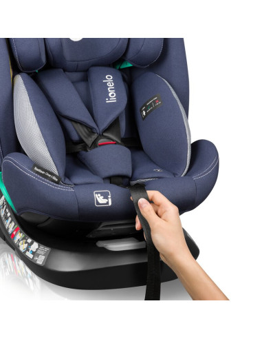 BN-LO-BASTIAAN_ONE_I-SIZE_BLUE_NAVY,Scaun auto, Lionelo, Bastiaan One i-Size, 4 in 1, Protectie laterala, Cu spatar inclinabil i