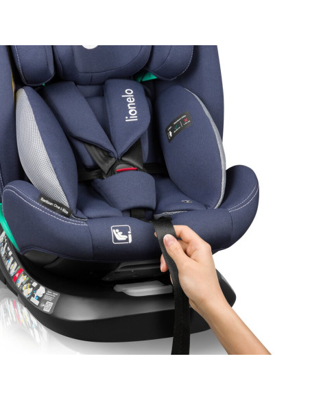 BN-LO-BASTIAAN_ONE_I-SIZE_BLUE_NAVY,Scaun auto, Lionelo, Bastiaan One i-Size, 4 in 1, Protectie laterala, Cu spatar inclinabil i