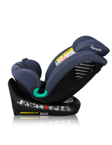 BN-LO-BASTIAAN_ONE_I-SIZE_BLUE_NAVY,Scaun auto, Lionelo, Bastiaan One i-Size, 4 in 1, Protectie laterala, Cu spatar inclinabil i