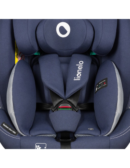 BN-LO-BASTIAAN_ONE_I-SIZE_BLUE_NAVY,Scaun auto, Lionelo, Bastiaan One i-Size, 4 in 1, Protectie laterala, Cu spatar inclinabil i