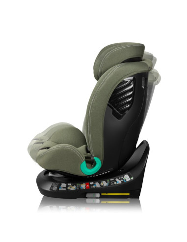 BN-LO-BASTIAAN_ONE_I-SIZE_GREEN_OLIVE,Scaun auto, Lionelo, Bastiaan One i-Size, 4 in 1, Protectie laterala, Cu spatar inclinabil