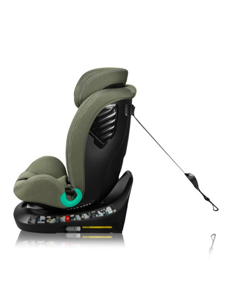 BN-LO-BASTIAAN_ONE_I-SIZE_GREEN_OLIVE,Scaun auto, Lionelo, Bastiaan One i-Size, 4 in 1, Protectie laterala, Cu spatar inclinabil