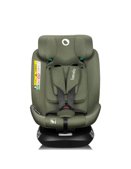 BN-LO-BASTIAAN_ONE_I-SIZE_GREEN_OLIVE,Scaun auto, Lionelo, Bastiaan One i-Size, 4 in 1, Protectie laterala, Cu spatar inclinabil