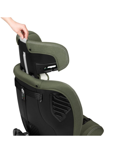 BN-LO-BASTIAAN_ONE_I-SIZE_GREEN_OLIVE,Scaun auto, Lionelo, Bastiaan One i-Size, 4 in 1, Protectie laterala, Cu spatar inclinabil