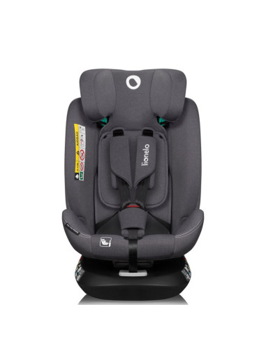 BN-LO-BASTIAAN_ONE_I-SIZE_GREY_STONE,Scaun auto, Lionelo, Bastiaan One i-Size, 4 in 1, Protectie laterala, Cu spatar inclinabil 