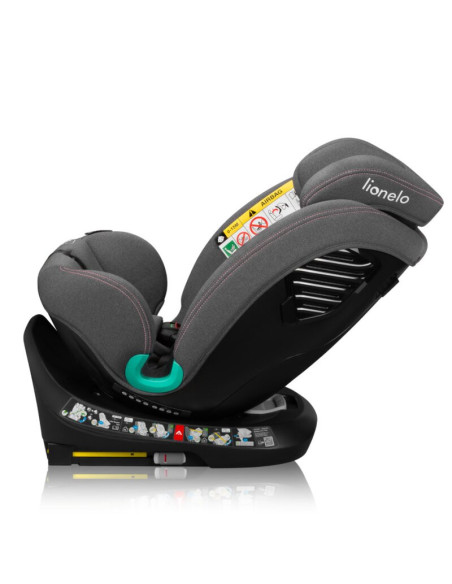 BN-LO-BASTIAAN_ONE_I-SIZE_PINK_ROSE,Scaun auto, Lionelo, Bastiaan One i-Size, 4 in 1, Protectie laterala, Cu spatar inclinabil i