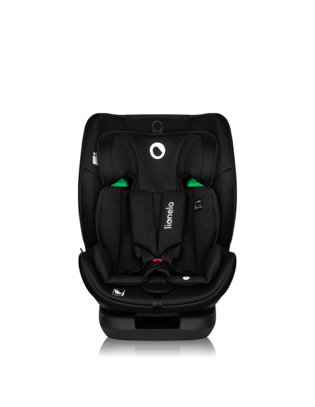 BN-LO-LAVENDER_I-SIZE_BLACK_CARBON,Scaun auto, Lionelo, Lavender I-size, Isofix, Cu centura TopTether, Cu spatar inclinabil in 5