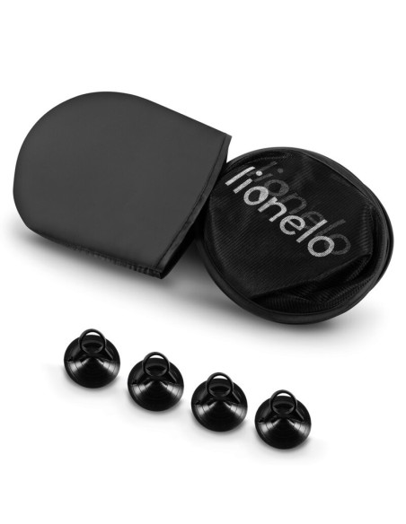 BN-LO-SUNSHADE_BLACK,Set 2 parasolare auto, Lionelo, Sunshade, Universal, Cu ventuze, Include saculet depozitare, 44x38 cm, Negr