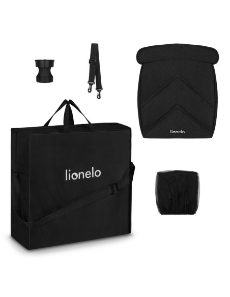 BN-LO-CLOE_BLACK_ONYX,Carucior sport, Lionelo, Cloe, Cu accesorii, Cadru din aluminiu, Pana la 22 kg, Usor, Pliere compacta pent BN-LO-CLOE_BLACK_ONYX,Carucior sport, Lionelo, Cloe, Cu accesorii, Cadru din aluminiu, Pana la 22 kg, Usor, Pliere compacta pent