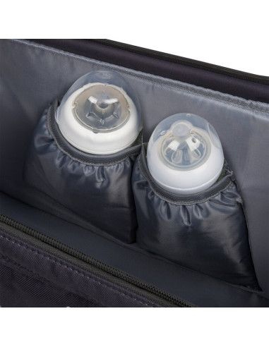 BN-LO-IDA_GOLDEN_MOMENTS,Geanta pentru mamici, Lionelo, Ida, Golden Moments, Editie limitata, Cu multiple compartimente, Negru