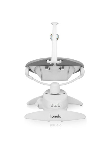 BN-LO-IRIS_GREY_CONCRETE,Balansoar, Lionelo, Iris, 2 in 1, Rotire 360 grade, Electric, Cu 3 moduri de leganare, Cu 5 trepte de v