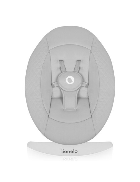 BN-LO-IRIS_GREY_CONCRETE,Balansoar, Lionelo, Iris, 2 in 1, Rotire 360 grade, Electric, Cu 3 moduri de leganare, Cu 5 trepte de v