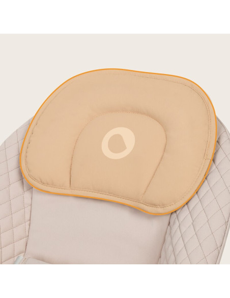 BN-LO-RIO_BEIGE_LATTE,Leagan, Lionelo, Rio, Electric, Cu 3 viteze de leganare, Cu 8 melodii, Cu telecomanda, Cu husa detasabila,