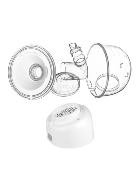 BN-LOC-FIDI_FREE_SIMPLE_WHITE_NATURAL,Pompa de san, Lionelo, Fidi Free Simple, Portabila, Cu accesorii, Hands-free, 9 functii de