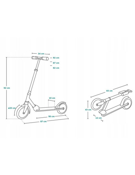 BN-LO-LUCA_BLACK_CARBON_PINK,Trotineta, Lionelo, Luca, Pentru copii sau adulti, Ultrapliabila, Pana la 100 Kg, Conform cu standa