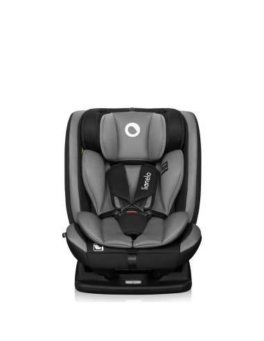 BN-LO-AART_I-SIZE_GREY_GRAPHITE,Scaun auto, Lionelo, Aart i-Size, Cu spatar inclinabil in 4 pozitii, Cu tetiera reglabila in 13 