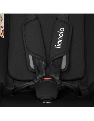 BN-LO-AART_I-SIZE_GREY_GRAPHITE,Scaun auto, Lionelo, Aart i-Size, Cu spatar inclinabil in 4 pozitii, Cu tetiera reglabila in 13 