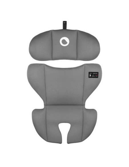 BN-LO-AART_I-SIZE_GREY_GRAPHITE,Scaun auto, Lionelo, Aart i-Size, Cu spatar inclinabil in 4 pozitii, Cu tetiera reglabila in 13 