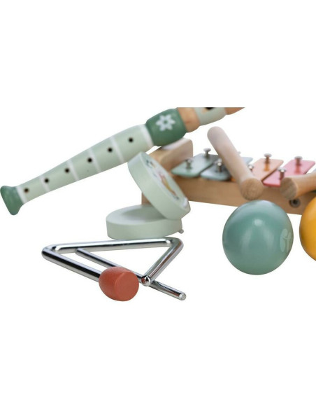 BN-80586,Set instrumente muzicale, Free2Play, 5 in 1, Contine xilofon, Fluier, Din lemn, Conform cu standardul european de secur BN-80586,Set instrumente muzicale, Free2Play, 5 in 1, Contine xilofon, Fluier, Din lemn, Conform cu standardul european de secur