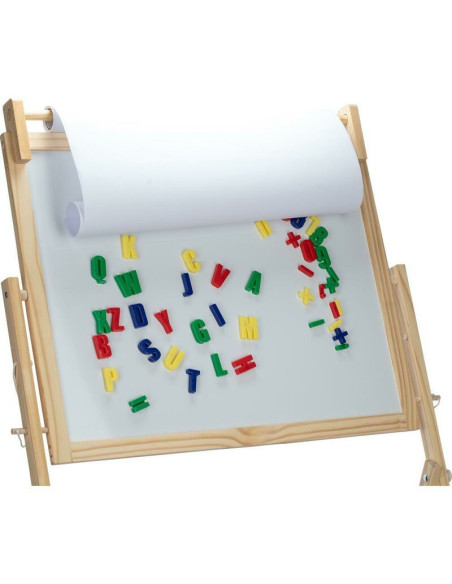 BN-80609,Tablita magnetica, Free2Play, 2 in 1, Cu litere si cifre magnetice, Din lemn, Conform cu standardul european de securit BN-80609,Tablita magnetica, Free2Play, 2 in 1, Cu litere si cifre magnetice, Din lemn, Conform cu standardul european de securit