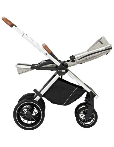 BN-49676,Carucior 3 in 1, FreeON, Joy, Reversibil, Cu cadru din aluminiu, Scoica auto, Husa picioare, Geanta mamici si accesorii