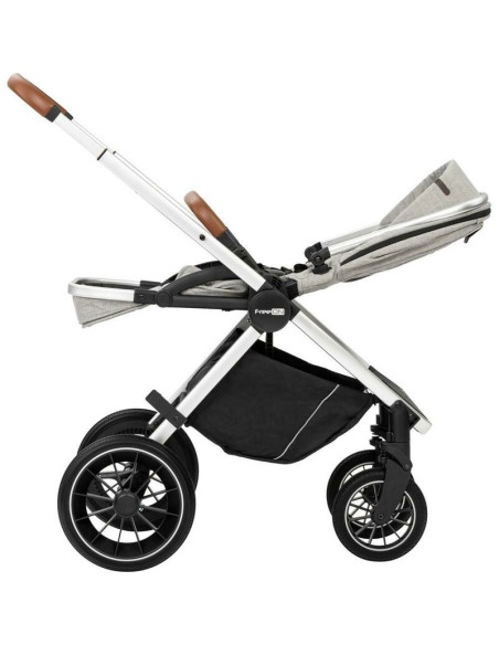 BN-49676,Carucior 3 in 1, FreeON, Joy, Reversibil, Cu cadru din aluminiu, Scoica auto, Husa picioare, Geanta mamici si accesorii