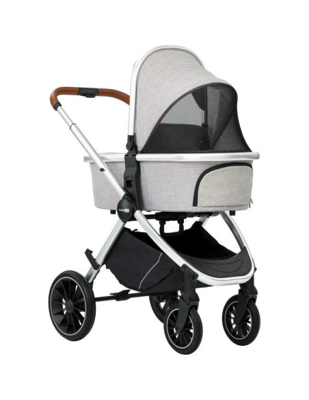 BN-49676,Carucior 3 in 1, FreeON, Joy, Reversibil, Cu cadru din aluminiu, Scoica auto, Husa picioare, Geanta mamici si accesorii