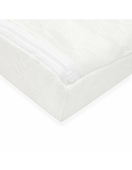 BN-54747,Perna oblica, New Baby, Basic, Asigura o pozitie corecta, Antialergica, Din spuma, Cu husa detasabila, 59x37 cm, 0 luni