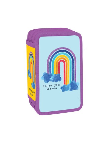 Penar echipat, 3 fermoare, 38 piese, FOLLOW YOUR DREAMS - YOLLO