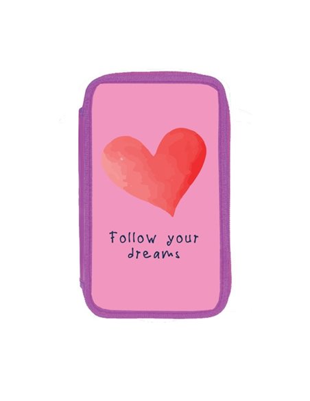 Penar echipat, 3 fermoare, 38 piese, FOLLOW YOUR DREAMS - YOLLO