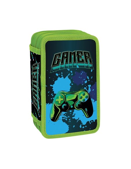 Penar echipat, 3 fermoare, 39 piese, GAMER - S-COOL